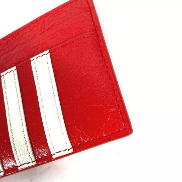 BALENCIAGA 721895 Adidas collaboration Business Card Holder Card Case - Picture 7 of 12